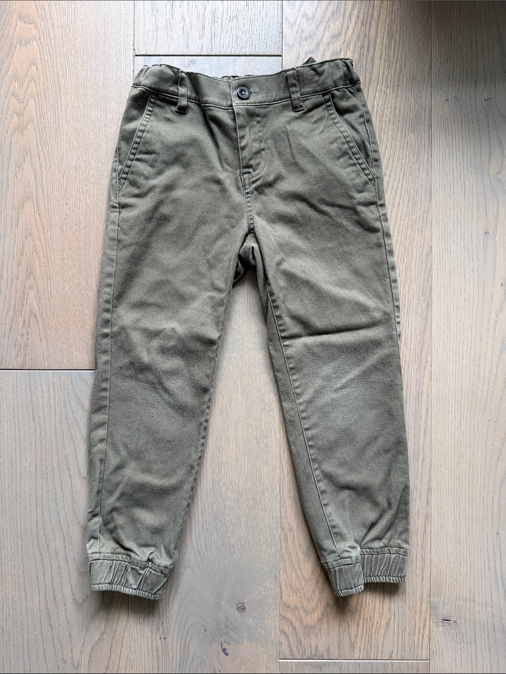 Janie and Jack Boys Twill Joggers
